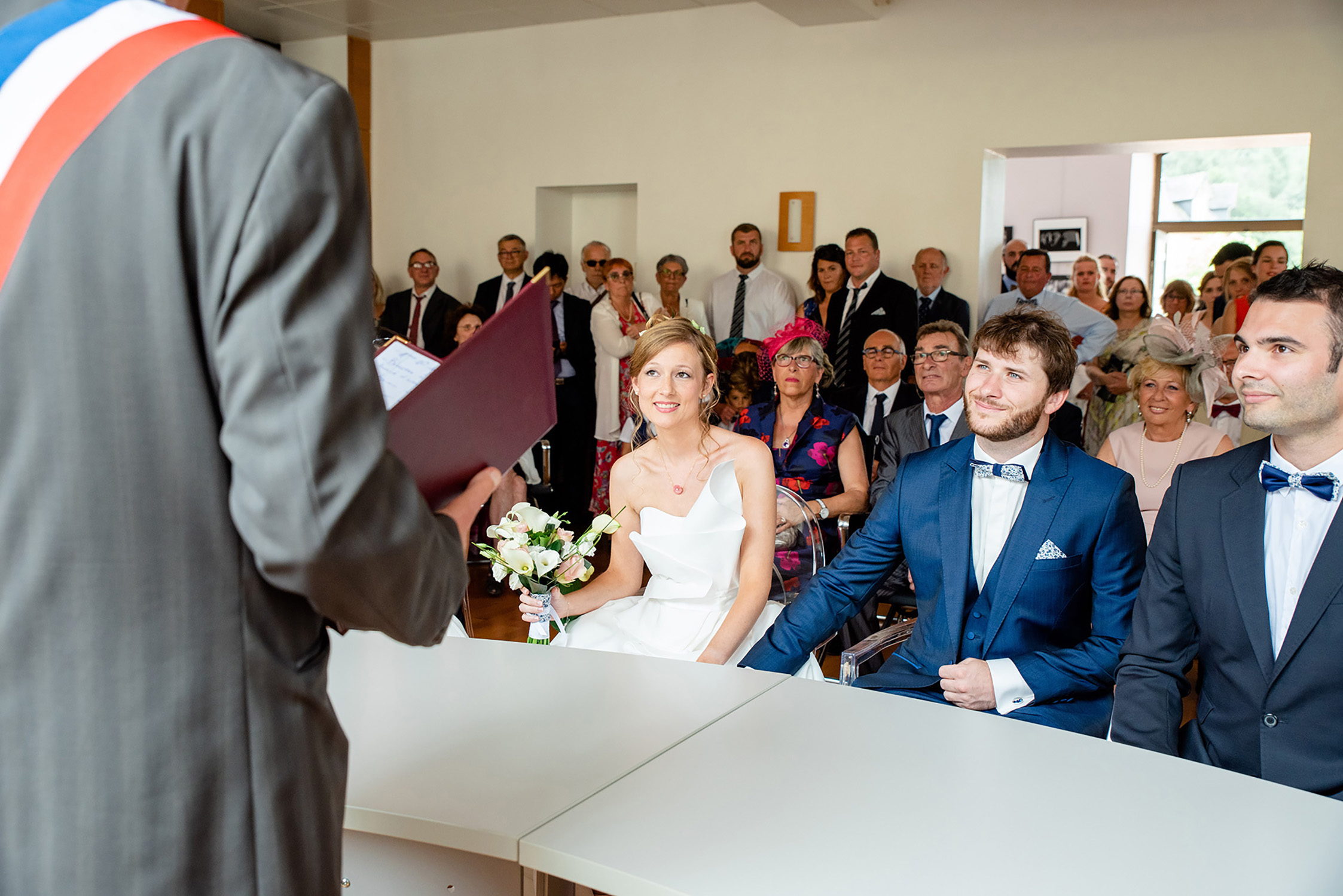 Mariage à la mairie